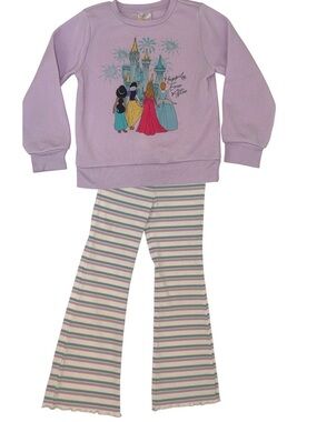 Disney Princess Sweatshirt Outfit Set 5T Cat
& Jack Leggings